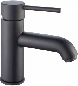 Emmevi Rubinetterie Piper 45003NO bateria umywalkowa stojąca jednouchwytowa czarna