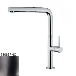 Emmevi Rubinetterie Piper 78066PNO bateria kuchenna stojąca jednouchwytowa czarny
