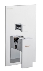 Emmevi Rubinetterie Siris 47019LC.CR bateria prysznicowa podtynkowa 2-drożna jednouchwytowa chrom