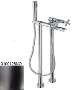Emmevi Rubinetterie Spirit New 3100128NO bateria wannowa wolnostojąca czarna