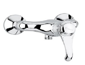 Emmevi Rubinetterie Tiffany 6002CR bateria wannowa ścienna jednouchwytowa chrom