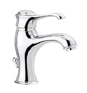 Emmevi Rubinetterie Tiffany 6003CR bateria umywalkowa stojąca jednouchwytowa chrom
