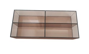 Excellent Inserto MLEX.3919.600.GR oragnizer szuflady 60 cm brązowy
