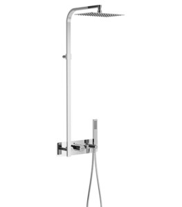 Excellent Krotos AREX.8081CR zestaw prysznicowy termostatyczny typu Rain chrom
