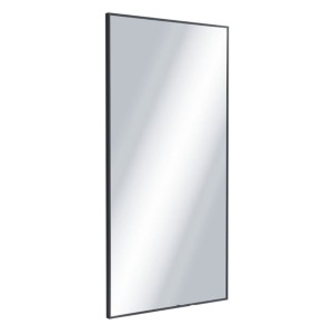Excellent Kuadro DOEX.KU100.050.BL lustro prostokątne 100x50 cm w ramie czarny mat