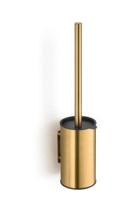 Hozze Lori Gold 100-055G szczotka WC wisząca z uchwytem złota