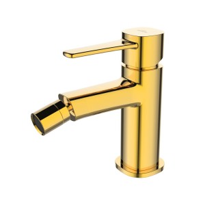 Invena Bateria bidetowa Glamour złota BB-02-009-V