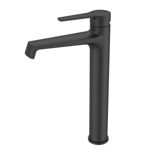 Invena Bateria umywalkowa wysoka Fira Trend Czarna BU-71-W04-V