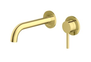 Kohlman AXEL GOLD QW180AGD bateria umywalkowa podtynkowa jednouchwytowa złota