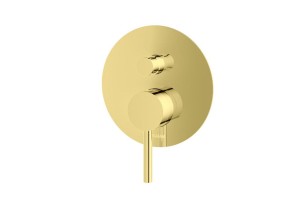 Kohlman AXEL GOLD QW210AGD bateria wannowa podtynkowa złota