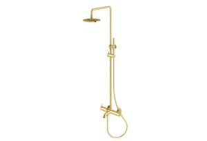 Kohlman AXEL GOLD QW277AGD zestaw prysznicowy złoty