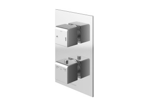Kohlman EXCELENT QW432H bateria wannowa podtynkowa termostatyczna chrom