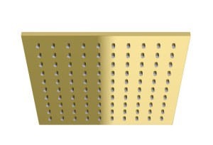 Kohlman EXPERIENCE GOLD  Q25EGD deszczownica kwadratowa 25x25 cm złota