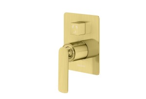 Kohlman EXPERIENCE GOLD BRUSHED QW211EGDB bateria wannowo - prysznicowa podtynkowa złoto szczotkowane