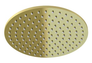 Kohlman EXPERIENCE GOLD BRUSHED R30EGDB deszczownica okrągła Ø30 cm złoto szczotkowane