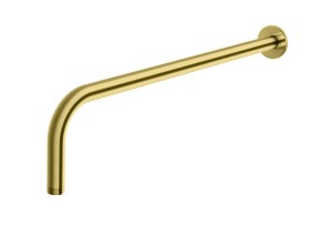 Kohlman EXPERIENCE GOLD BRUSHED WNEGDB ramię ścienne deszczownicy 40 cm złoto szczotkowane