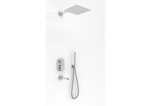 Kohlman FOXAL QW211FQ20 zestaw prysznicowy z deszczownicą Q20 chrom