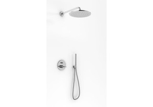 Kohlman MAXIMA QW210MR40 zestaw prysznicowy z deszczownicą R40 chrom