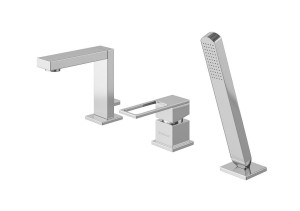 Kohlman NEXEN QB241U bateria wannowa 3 - otworowa chrom