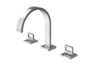 Kohlman NEXEN-S SQB202U bateria umywalkowa stojąca dwuuchwytowa chrom