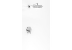 Kohlman ROXIN QW220RR20 zestaw prysznicowy z deszczownicą R20 chrom