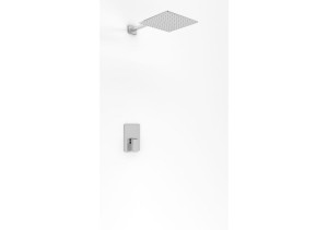 Kohlman SAXO QW220SQ35 zestaw prysznicowy z deszczownicą Q35 chrom