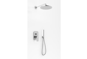 Kohlman WEXPO QW210WR35 zestaw prysznicowy z deszczownicą R35 chrom