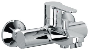Paffoni Blu Blu023CR bateria wannowa ścienna jednouchwytowa chrom
