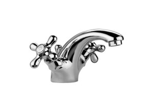 Paffoni Iris IRV075CR bateria umywalkowa stojąca dwuuchwytowa chrom