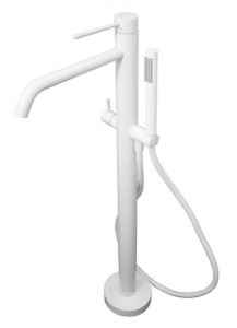 Paffoni Light LIG032BO bateria wannowa wolnostojąca biała