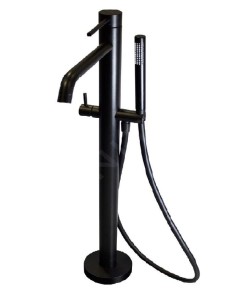 Paffoni Light LIG032NO bateria wannowa wolnostojąca czarna