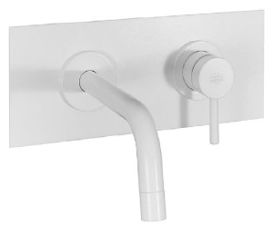 Paffoni Light LIG106BO bateria umywalkowa podtynkowa jednouchwytowa biała