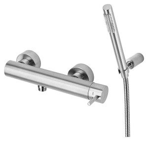 Paffoni Light LIG168DCR bateria prysznicowa ścienna jednouchwytowa chrom