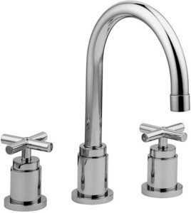 Paffoni Quattro QTV052CR chromowana bateria umywalkowa 3-otworowa