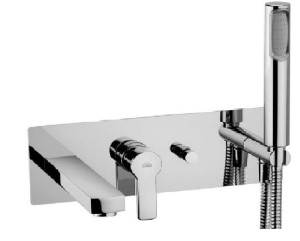 Paffoni Red RED001CR bateria wannowa podtynkowa jednouchwytowa chrom