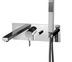 Paffoni Rock RO001CR bateria wannowa podtynkowa jednouchwytowa chrom