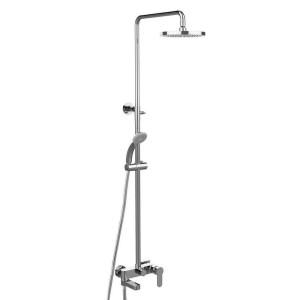 Paffoni Rubinetterie Blu ZCOL632CR zestaw wannowy ścienny chrom