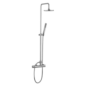Paffoni Rubinetterie Easy Plus ZCOL603CR zestaw prysznicowy ścienny chrom