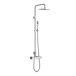 Paffoni Rubinetterie Level Plus ZCOL607CR zestaw prysznicowy ścienny chrom