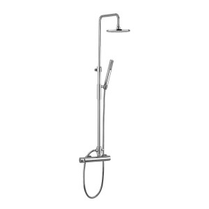 Paffoni Rubinetterie Master Plus ZCOL601CR zestaw prysznicowy ścienny chrom