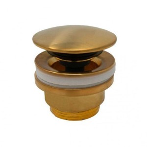 Paffoni Rubinetterie ZSCA050HGSP korek click-clack złoto szczotkowane