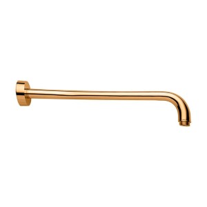 Paffoni Rubinetterie ZSOF034HG ramię ścienne okrągłe deszczownicy 40 cm złote