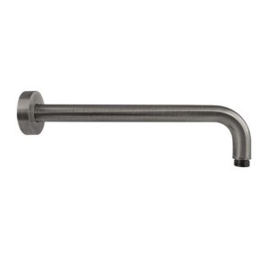 Paffoni Rubinetterie ZSOF034ST ramię ścienne okrągłe deszczownicy 40 cm stal szczotkowana