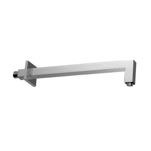 Paffoni Rubinetterie ZSOF063ST ramię ścienne deszczownicy 40 cm stal szczotkowana