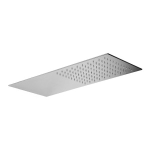 Paffoni Rubinetterie ZSOF117CR deszczownica ścienna prostokątna slim 50x22 cm chrom