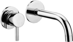 Paffoni Stick SK004CR70 chromowana bateria umywalkowa podtynkowa jednouchwytowa