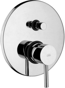 Paffoni Stick SK015CR bateria prysznicowa podtynkowa 2-drożna jednouchwytowa chrom