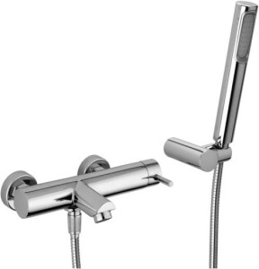 Paffoni Stick SK023CR bateria wannowa ścienna jednouchwytowa chrom