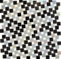 Mozaika mix niebieska czarna mały kwadrat Metropol MM 0222 31,8 x 31,8 74512