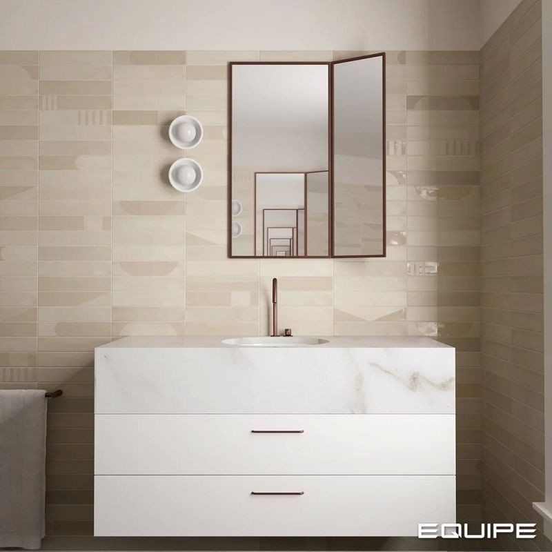 Equipe Wadi Decor Beige 6x30 płytki cegiełki dekoracyjne 128799